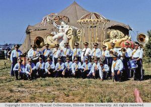 Merle Evans and his Circus Band in1954