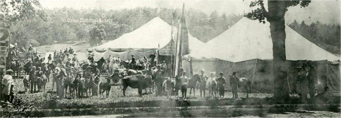 Carlin Brothers Circus 1910