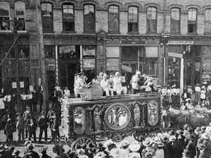c. 1900 Circus Parade in Georgia