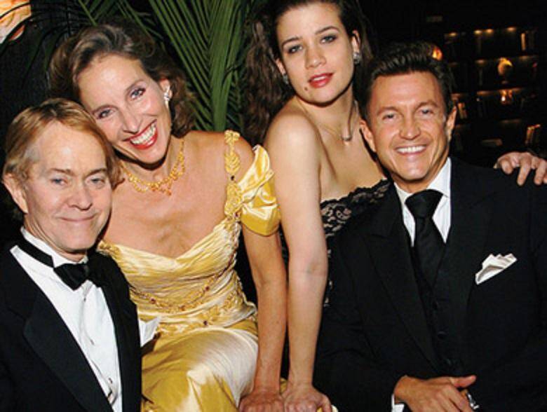 Steve Ross with fellow cabaret stars Andrea Marcovicci, Maude Maggart, and Jeff Harnar (