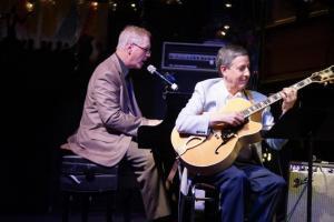 Mark Shane sings "Buddy Bolden's Blues" as James Chirillo accompanies.