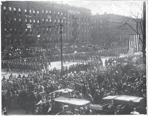 The 369th Infantry Parades up 5th Avenue