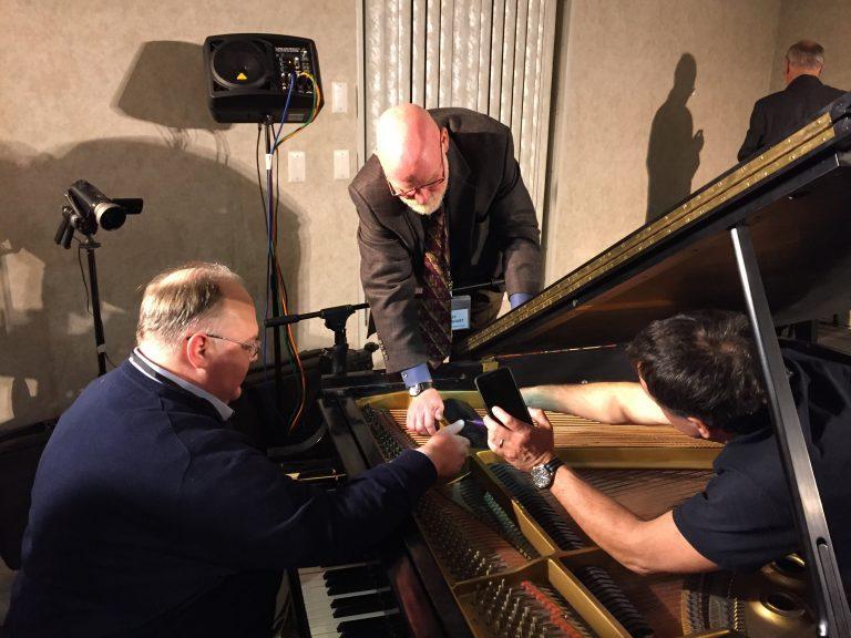Repairing the piano Eric Devine photo