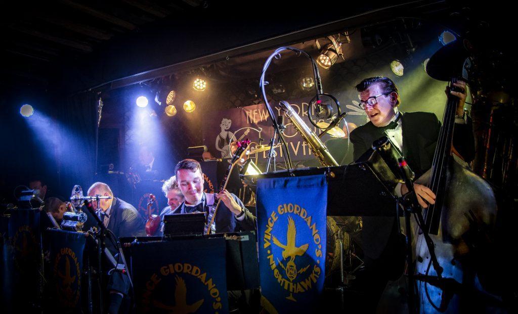 Vince and the Nighthawks at the New York Hot Jazz Festival (Photo: Aidan Grant)