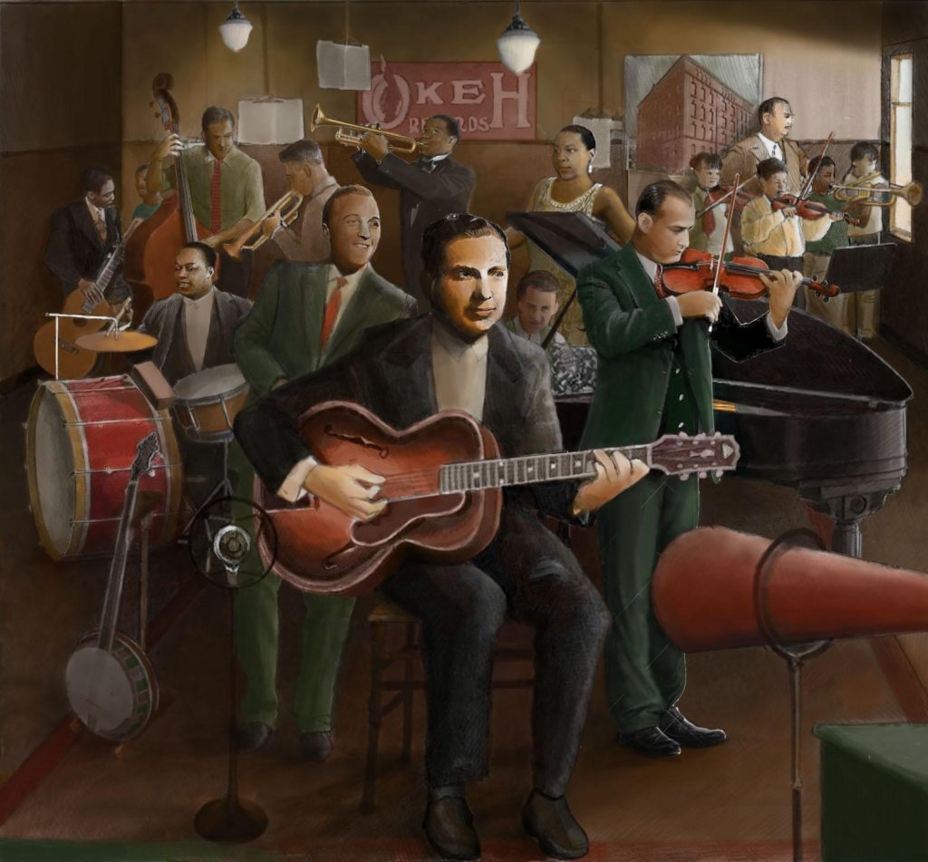 Eddie Lang Mural