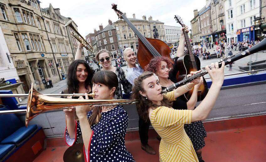 Shake 'Em Up Jazz Band's trip to the Durham Brass Band Festival