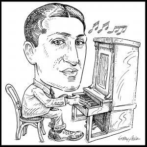 George Gershwin by ArtistGaryPrice.com