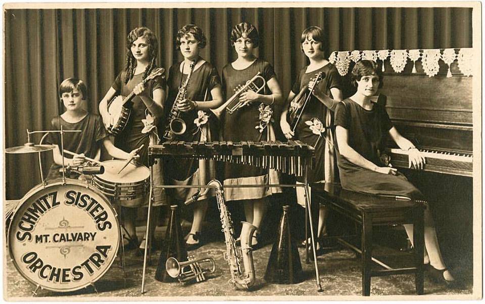 Schmitz Sisters Orch Viola Smith drums