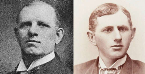 Two images of Fred Hylands