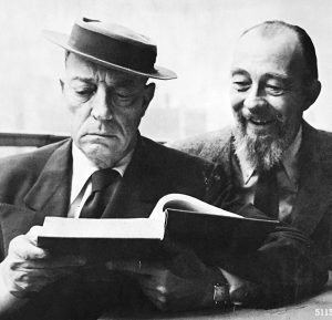 Buster Keaton and Rudi Blesh