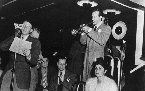 Frank Sinatra and Harry James