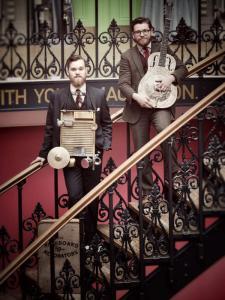 The Washboard Resonators Martyn Roper and Jack Amblin