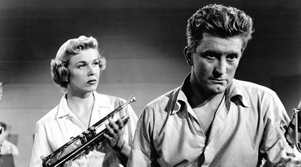 Doris Day and Kirk Douglas in Young Man With a Horn (1950)