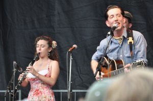 Pokey LaFarge and Chloe Feoranzo