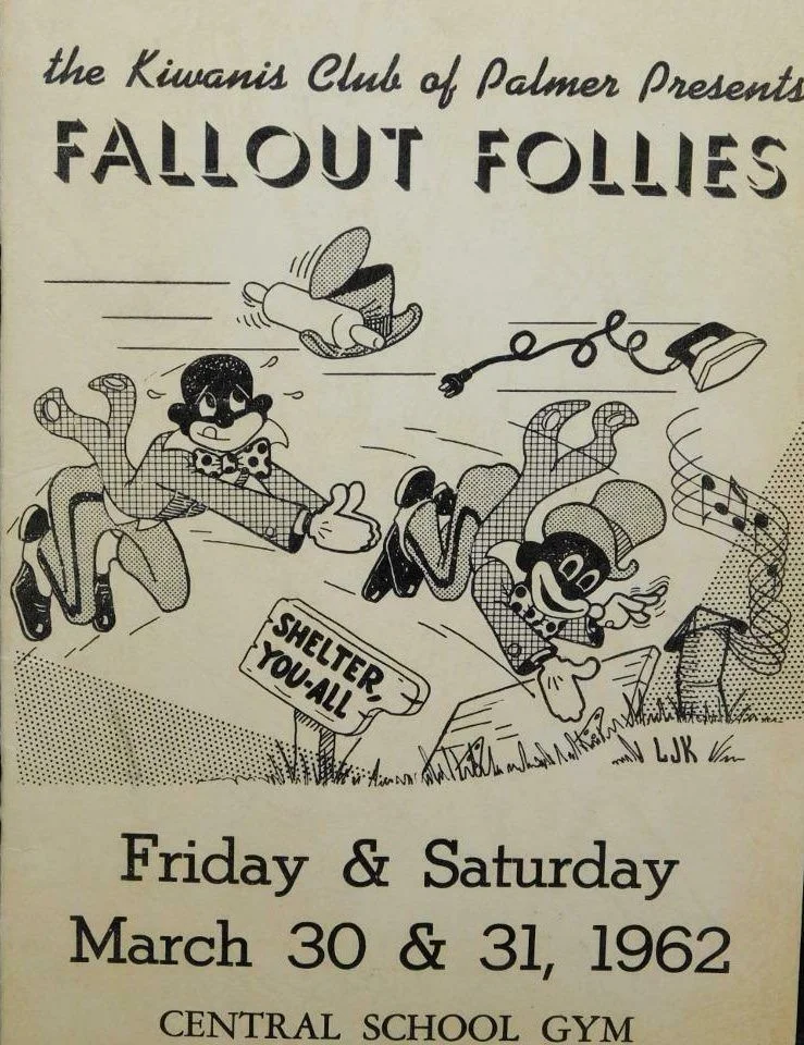 1962 Community Minstrel Show Flyer