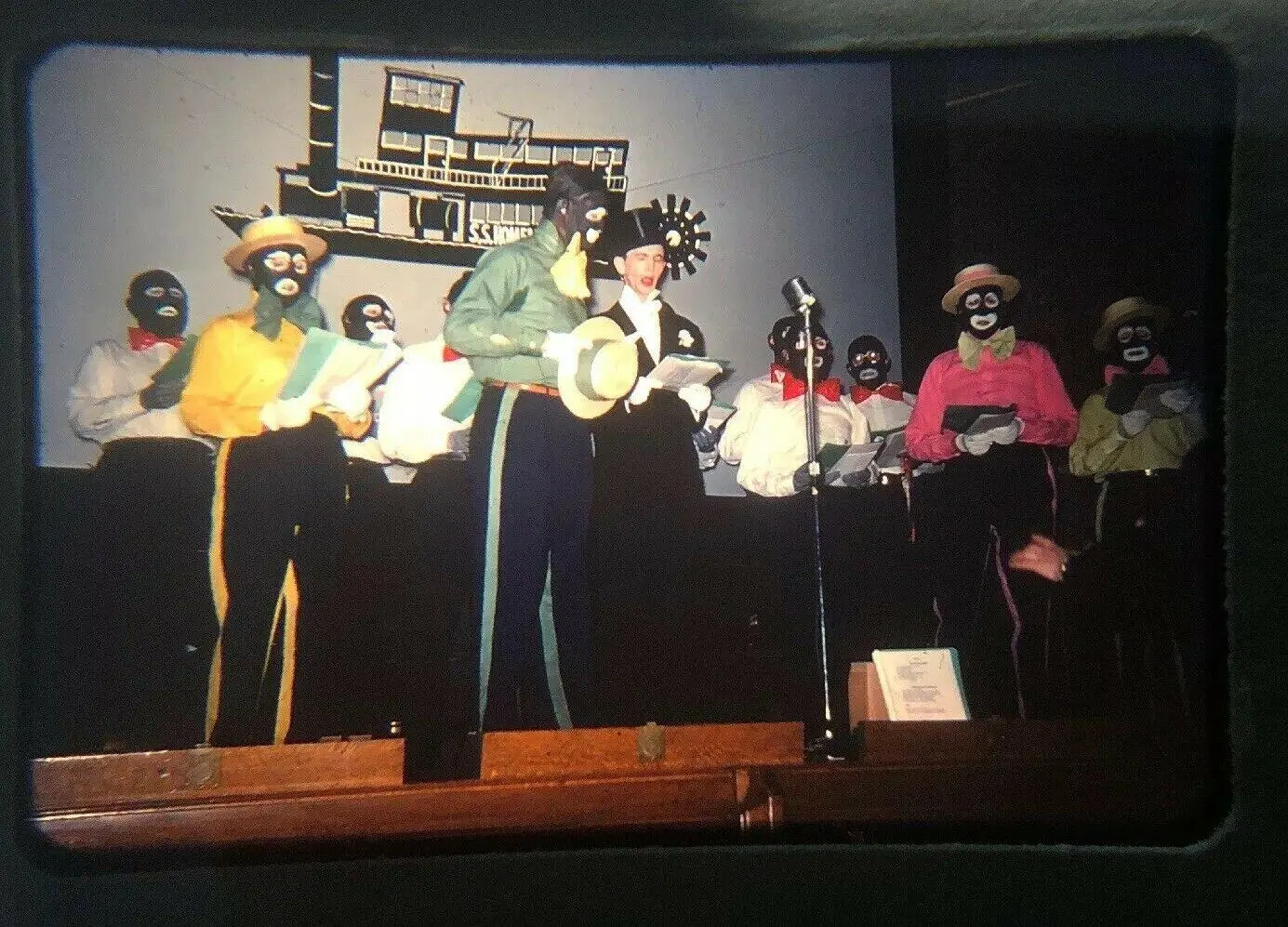 A late 1950s Community Minstrel Show in a Catholic School Auditorium