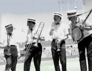 Oakland A's_Band_Helm_B_Mielke_1st Season