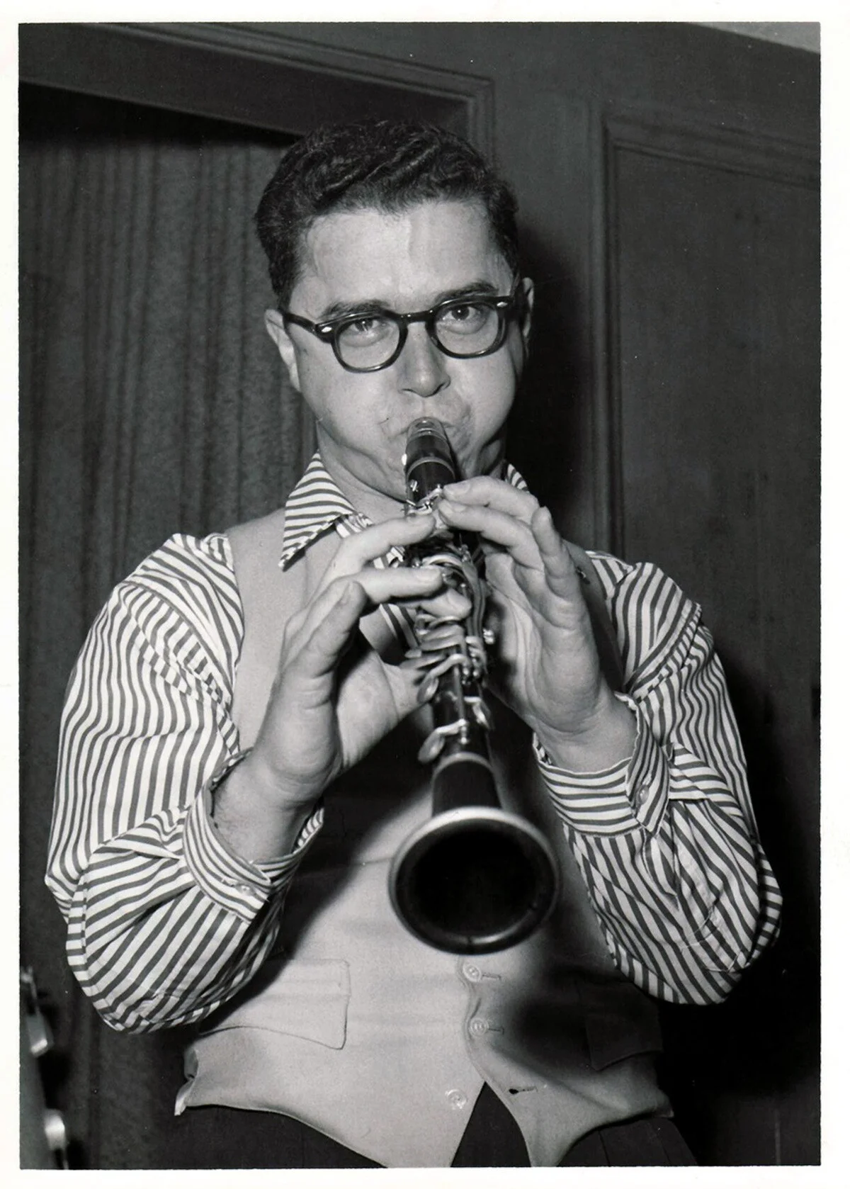 Frank Chace clarinet portrait