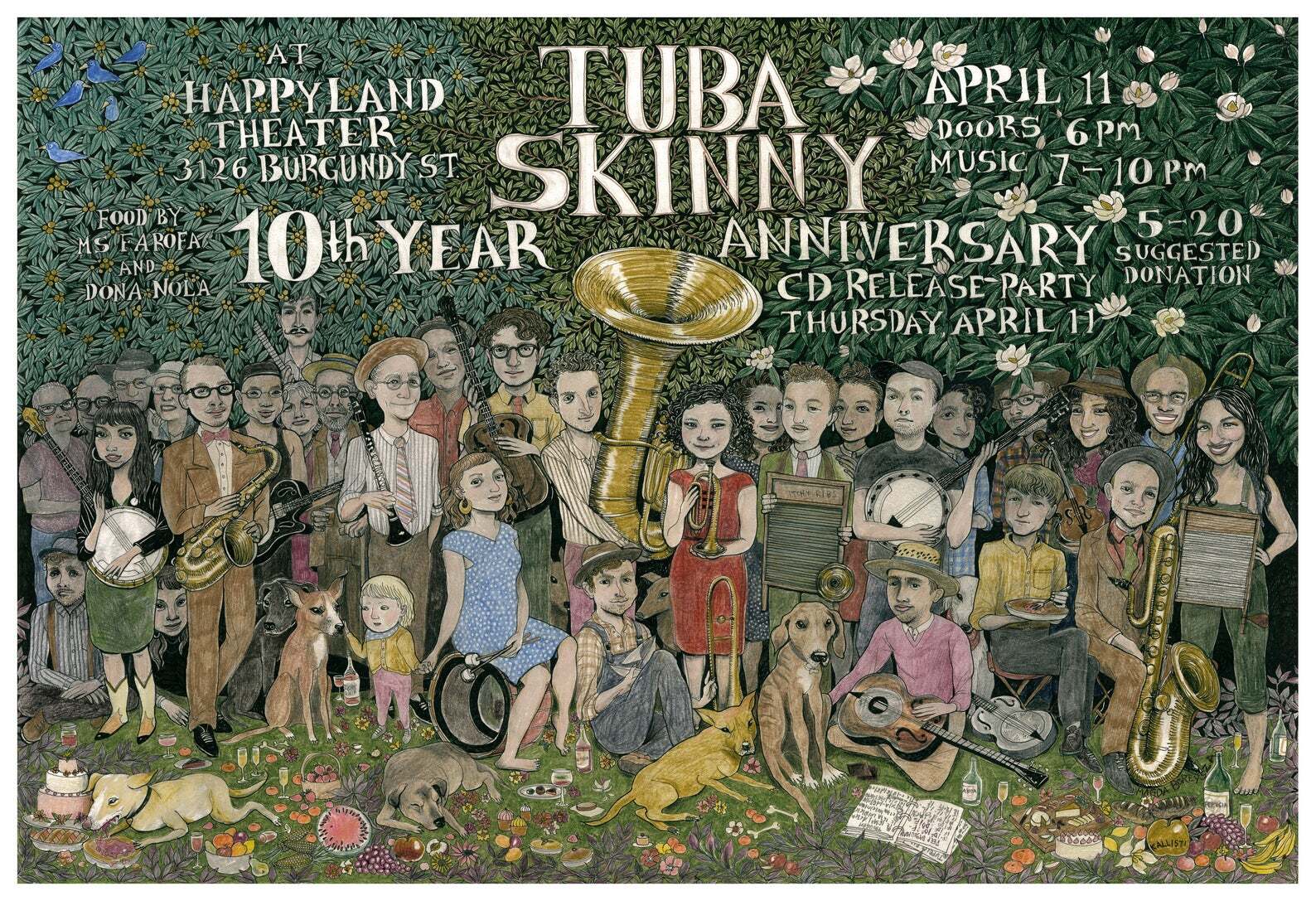 Tuba Skinny Poster