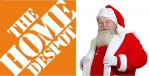 Home-Despot Santa