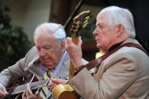 Bucky Pizzarelli and guitarist Mundell Lowe