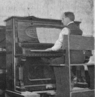 Banta at Edison c.1899