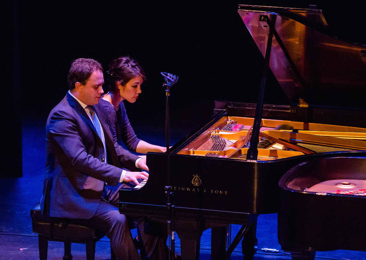 Paolo Alderighi and Stephanie Trick photo by Chris McGuire