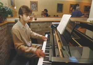 A young Kris Tokarski at The Jazz Corner. (From Myspace)