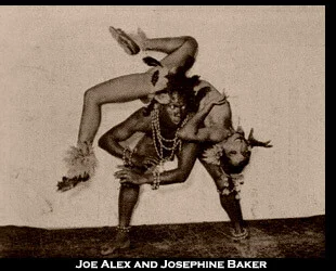Joe Alex and Josephine Baker