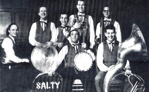 Eddy Davis at 17 with The Salty Dogs