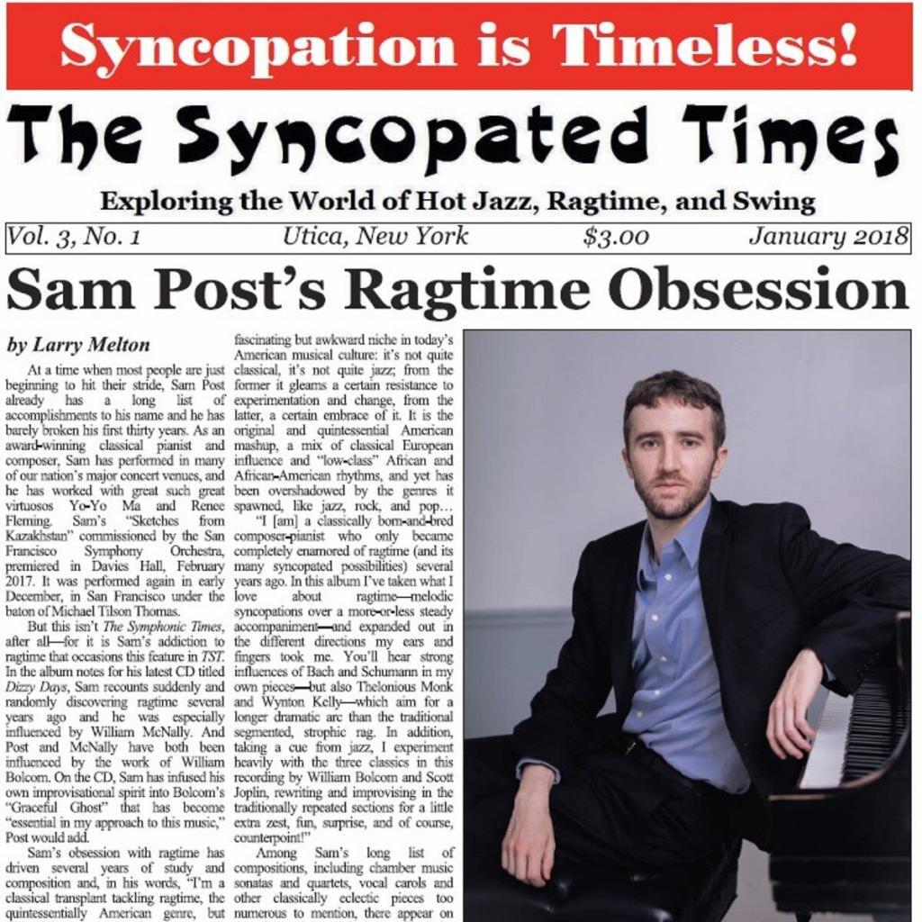 Syncopated Times 2018-01 January cover