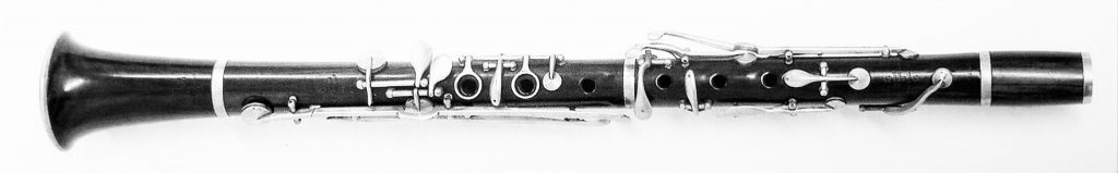 Fig.4. An Albert clarinet in Bb made by Eugene Albert in Brussels in about 1877 (from Shackleton Collection).