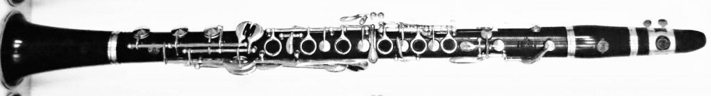 Fig. 7. This a picture of a Selmer Improved Albert System (L-series) clarinet in Bb as played by Johnny Dodds in 1940 (from E. Kraut).