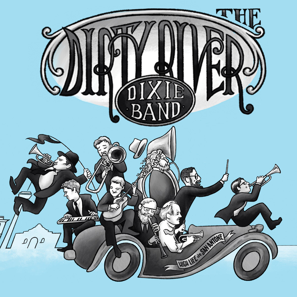 Dirty River Dixie Band High Life in San Antone