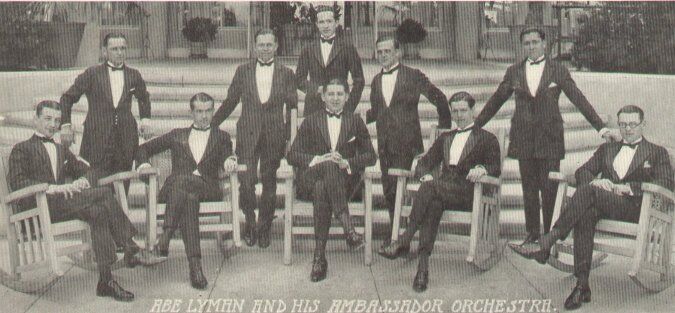 Abe Lyman's Orchestra in 1922