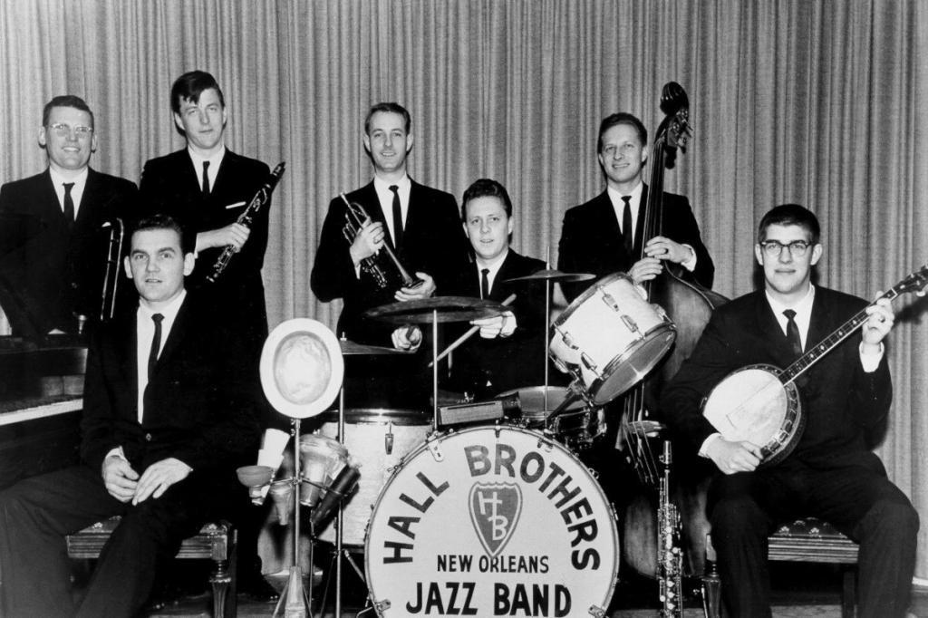 The Hall Brothers Band in 1962