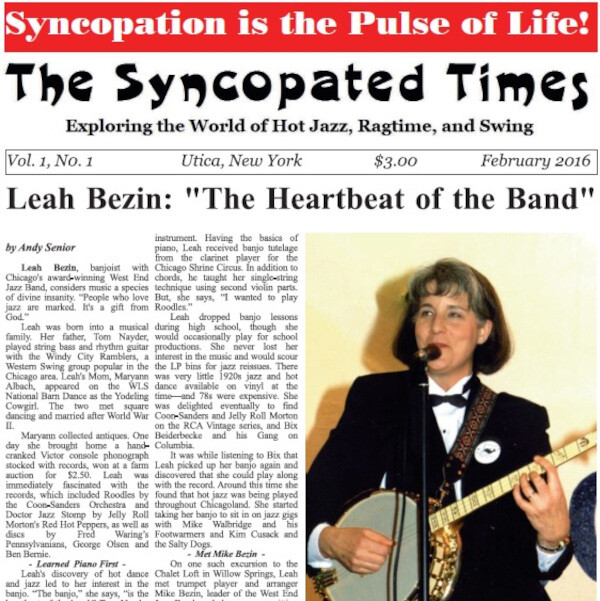 5th Anniversary of The Syncopated Times