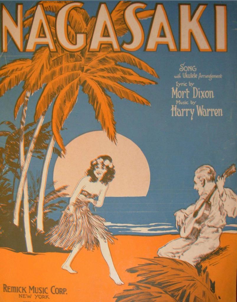 Nagasaki Sheet Music Cover