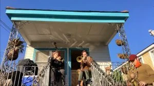 Shotgun Jazz Band Porch Concert
