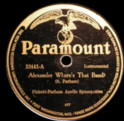 paramount-12441-A Parham-Pickett Apollo Syncopators