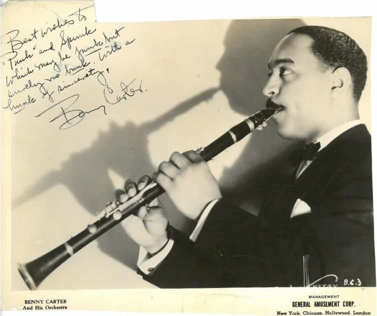 Benny Carter playing Clarinet