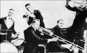 Jimmy Durantes Original New Orleans Jazz Band - 1917