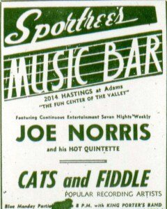 Joe St. John: A Tale in Two Jazz Cities