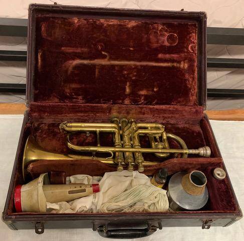 buescher true tone trumpet - 1933