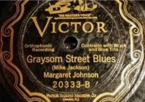 Margaret Johnson acc. by the Black and Blue Trio