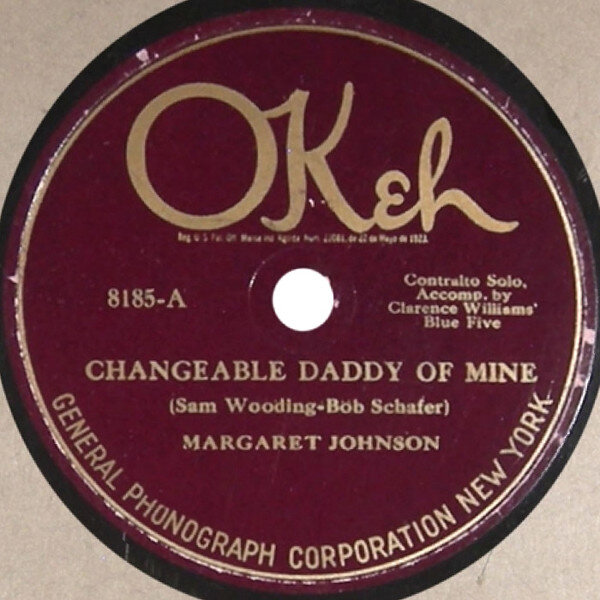 Margaret Johnson acc. by Clarence Williams' Blue Five