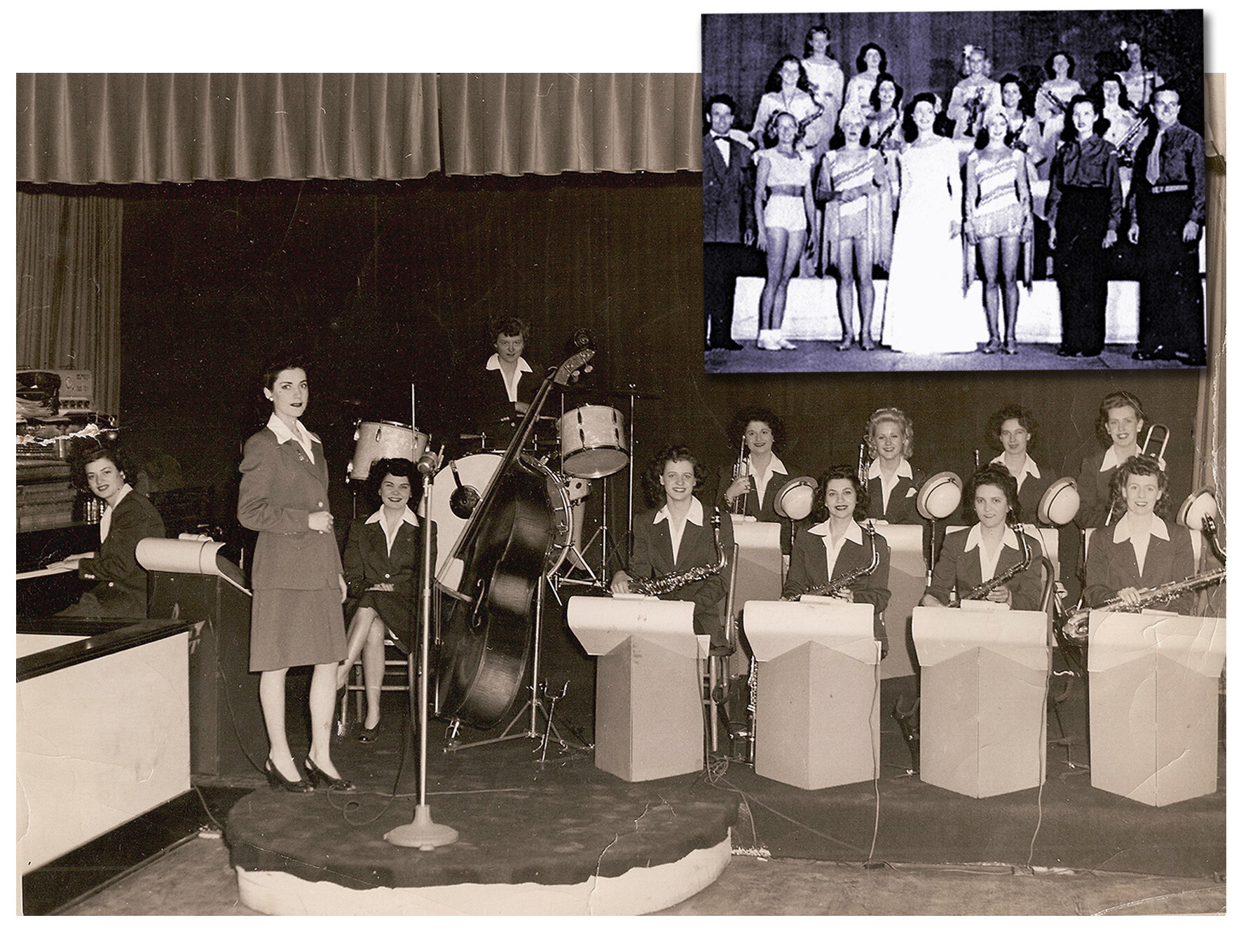 Ada Leonard Part Two, 1943-55 and The Sharon Rogers Band Overseas, 1945-46