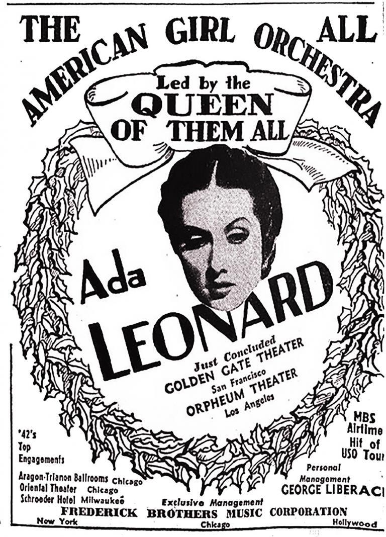 Ada Leonard Part Two, 1943-55 and The Sharon Rogers Band Overseas, 1945-46