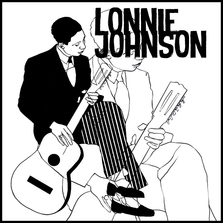 Lonnie Johnson, Illustration by Sara Lièvre